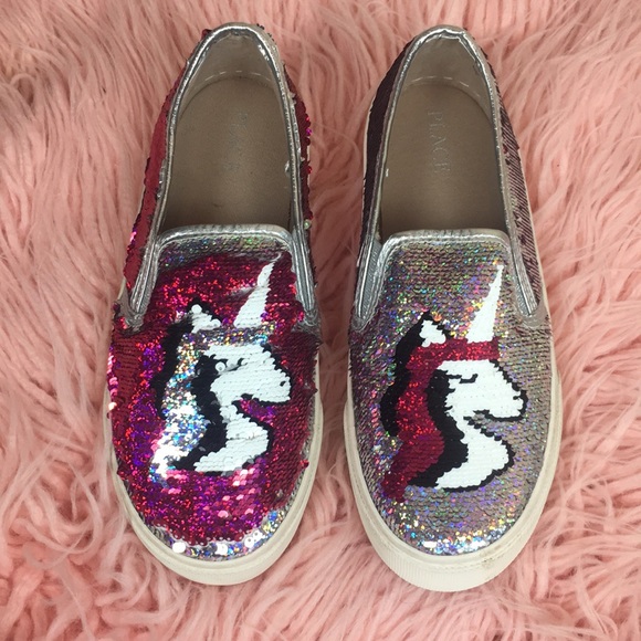 unicorn sequin shoes